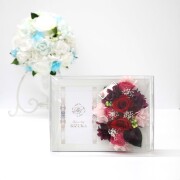 池袋 プリザーブドフラワー専門店 フラワーショップリズカ 販売 店舗 結婚式 フォトフレーム 写真立て 時計